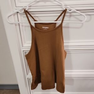 OLD NAVY Women's Brown Tank Top